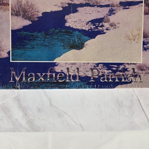 Fink & Co #9.507 "Christmas Eve" by Maxfield Parrish 1000 Piece Jigsaw Puzzle - Picture 4 of 7